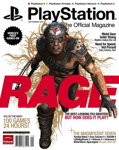 Rage (2011) - PlayStation: The Official Magazine: Мульти-обложка Rage
