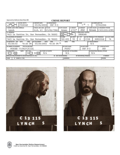 Kane & Lynch 2: Dog Days - Lynch Vignette