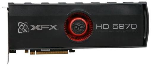 Игровое железо - XFX ATI Radeon HD 5970 4GB Black Edition - Оружие геймера