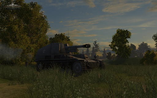 World of Tanks - Геймплей и скриншоты САУ