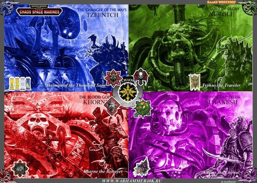 Warhammer 40,000: Dawn of War II — Chaos Rising - Боги Хаоса - краткая характеристика