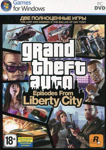 Grand Theft Auto IV - Grand Theft Auto: Episodes from Liberty City пришла на Украину! Радость то какая...