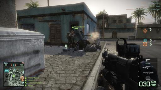 Battlefield: Bad Company 2 - Обзор карты Оазис( первые впечатления)