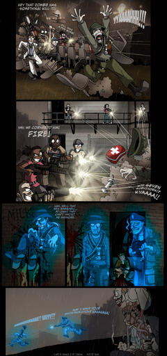 Left 4 Dead 2 - Замечательный Фан Арт от художника IsisMasshiro