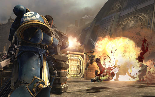 Warhammer 40,000: Space Marine - Новые скриншоты на  07.12.11