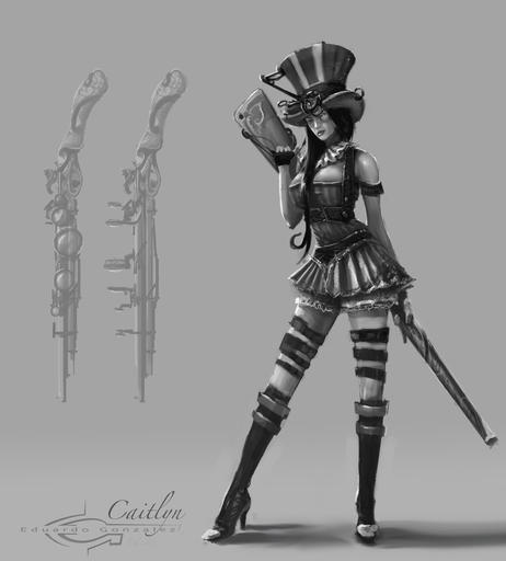 Caitlyn, the Sheriff of Piltover