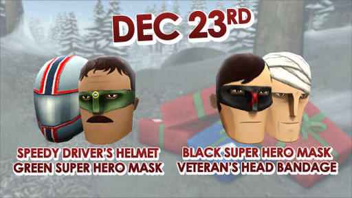 Battlefield Heroes - 23.12.2010 маски и головные уборы