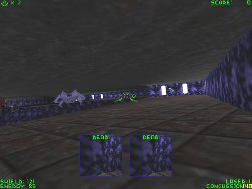 Descent 2 - Скриншоты с активным OpenGL