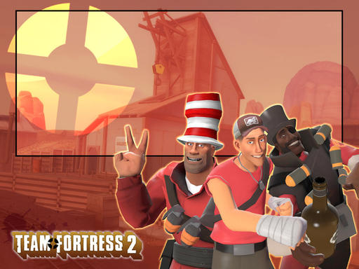 Team Fortress 2 - Подборка артов на тему "Австралийское Рождество" 
