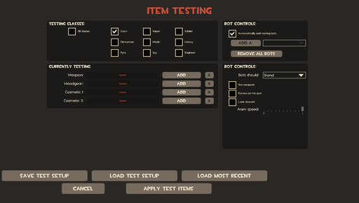 Team Fortress 2 - Система тестирования предметов и обновление игры.