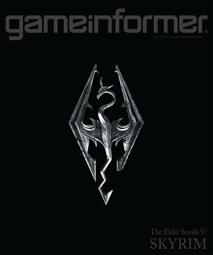 Elder Scrolls V: Skyrim, The - Обложка Game Informer с TESV, открытие хаба