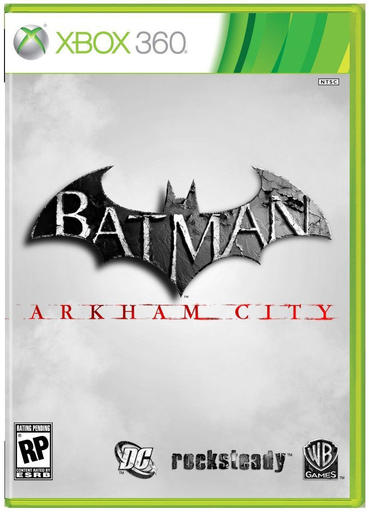 Batman: Arkham City - Новый арт и обложка.