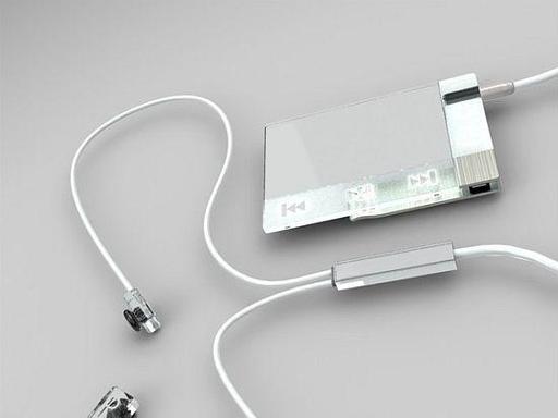 ICE CARD: компактный mp4-плеер с прозрачными солнечными батареями