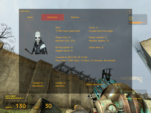 Half-Life 2 -  "RPG в мире Half-Life?!" - обзор модификации Modular Combat. 