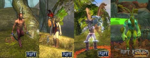 RIFT - Rift vs WoW (графика)