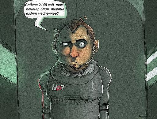 Mass Effect 2 - Большая подборка Фан-Арта (часть 2)