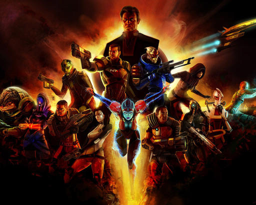 Mass Effect 2 - Большая подборка Фан-Арта (часть 2)
