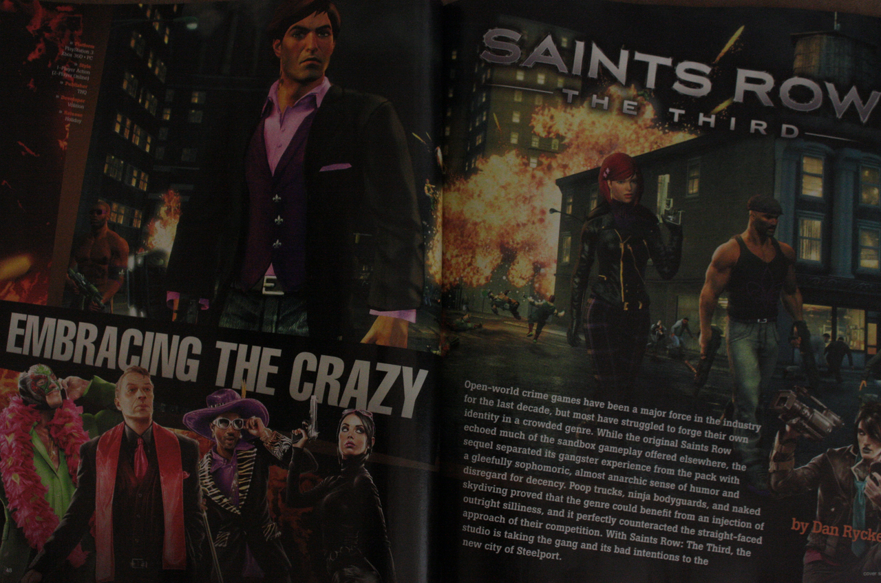 Сканы Saints Row: The Third и первые подробности игры — Saints Row: The  Third — Игры — Gamer.ru: социальная сеть для геймеров