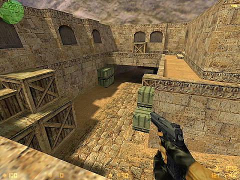 Half-Life: Counter-Strike - Тактика в Counter-Strike 1.6  на карте De_dust