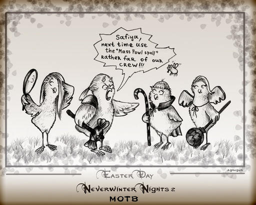 Neverwinter Nights 2 - Юмор в стиле Neverwinter Nights 2. Подборка артов