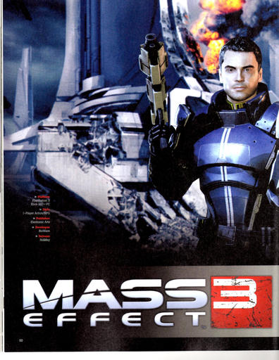 Mass Effect 3 - Mass Effect 3: Новые сканы Game Informer в отличном качестве.
