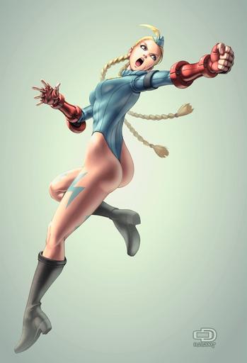 Street Fighter IV - Кэмми Уайт (Cammy White). Косплей и арт