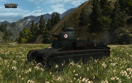 World of Tanks - Новые скриншоты французских танков