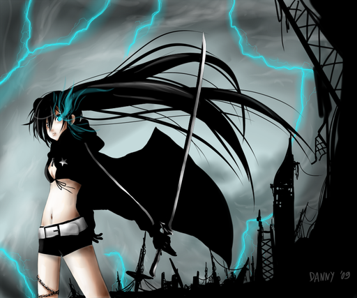 Обо всем - Косплей и арт Мато Куори - главной героини аниме Black Rock Shooter