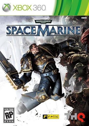 Warhammer 40,000: Space Marine - Warhammer 40000: Space Marine - официальный бокс-арт
