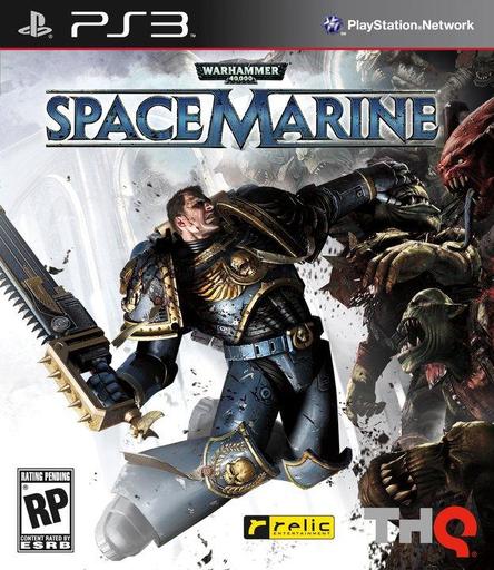 Warhammer 40,000: Space Marine - Warhammer 40000: Space Marine - официальный бокс-арт