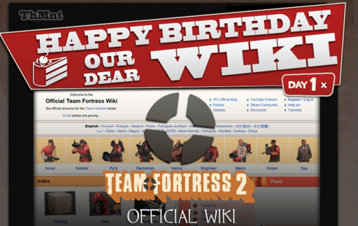 Team Fortress 2 - С днём рождения, Wiki!
