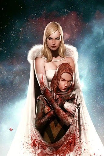 Marvel: Ultimate Alliance - Эмма Фрост (Белая Королева). Краткая биография и арт