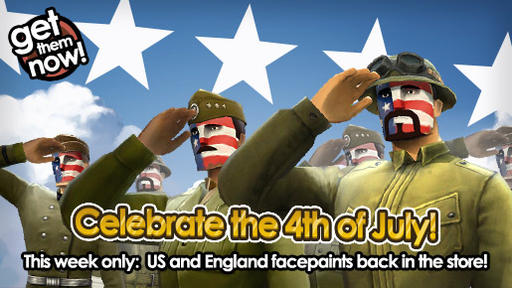 Battlefield Heroes - Очередной аптейд сайта, возвращение сделок и День Независимости США!
