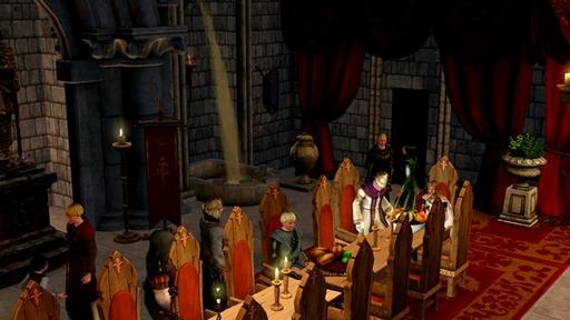 Sims Medieval, The - Конкурс «Я – Придворный Шут» Гости из Богатони 