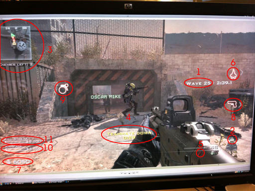 Call Of Duty: Modern Warfare 3 - Разбор скриншота из режима Survival Mode