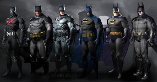 Костюмы для Batman: Arkham City и где их приобрести
