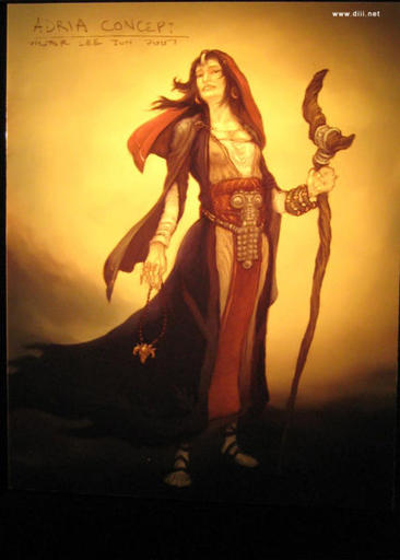 Diablo III - История Лии (Leah), девушки из заставки.