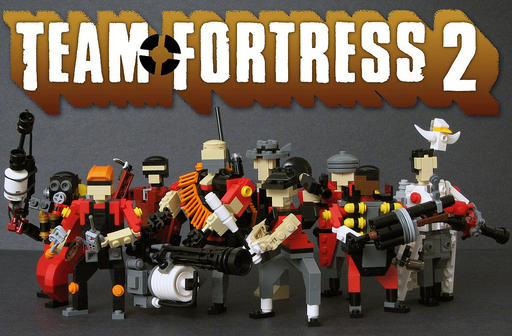 Team Fortress 2 - Лего Фигурки