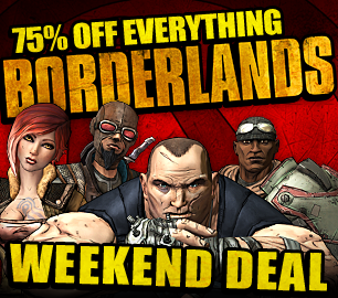Borderlands - Скидки 75% в Steam