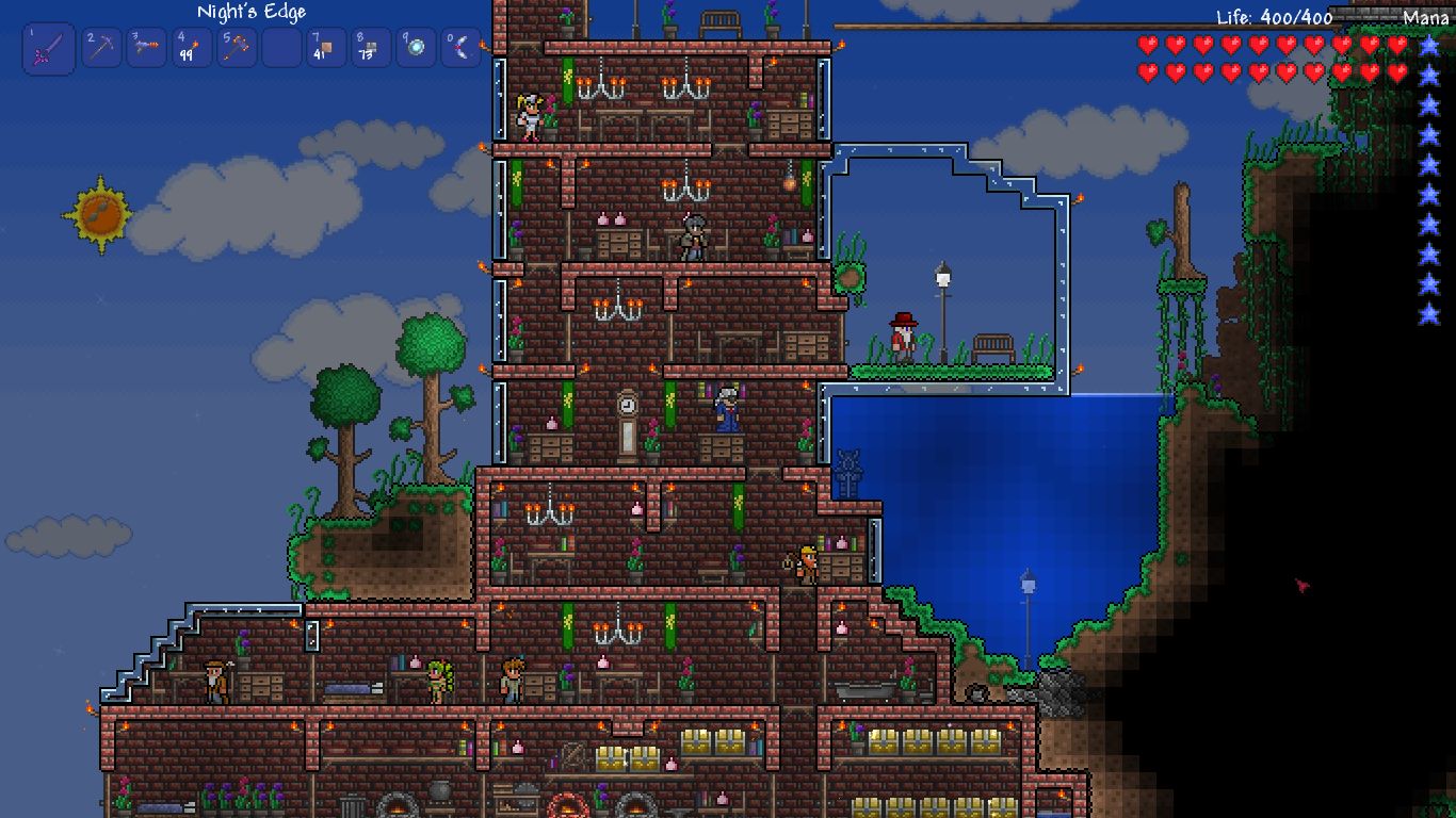 Terraria как играть по сети через фото 95