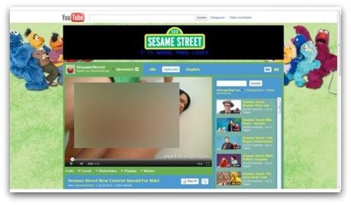 Новости - На канал "Улицы Сезам" на YouTube загрузили порно