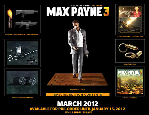 Max Payne 3 - Max Payne 3 Special Edition