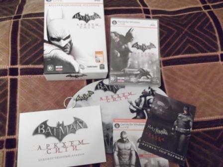 Batman: Arkham City - Обзор Коллекционного издания для ПК