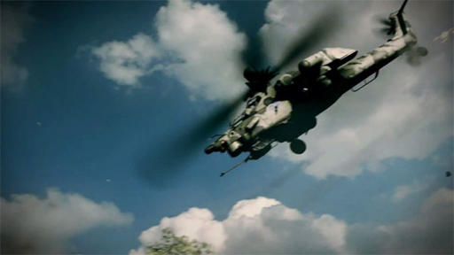 Battlefield 3 - Ударные вертолеты в Battlefield 3
