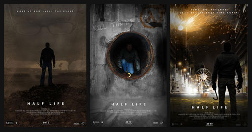 Постеры к фильму Half-Life