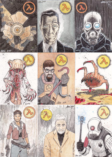 Half-Life 2 - Фан-арт + немного комиксов