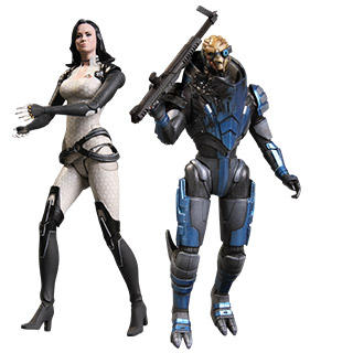 Mass Effect 3 - Фигурки персонажей Mass Effect будут укомплектованы кодами DLC