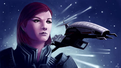 Mass Effect 3 - Госпожа Шепард. Фанарт