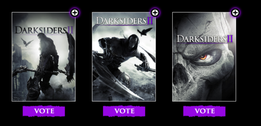 THQ разрешила выбрать бокс арт Darksiders II Collectors Edition