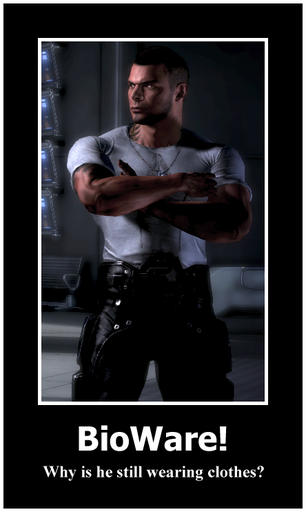 Mass Effect 3 - Как соблазнить Джеймса Вегу